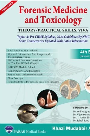 Forensic Medicine and Toxicology 4th e 2024 - Dr. Khazi Mudabbir Ahmed